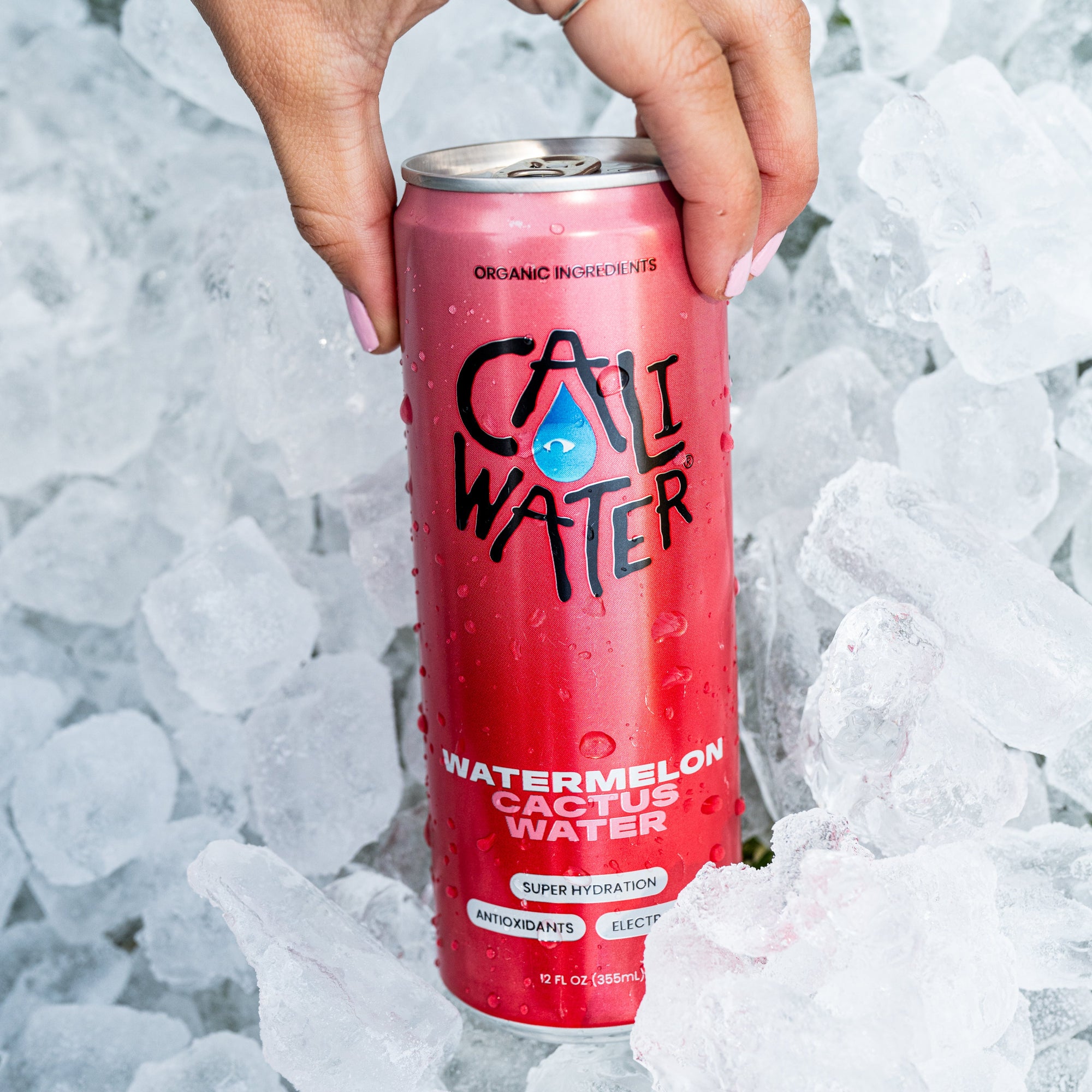 Caliwater refreshment lifestyle photography